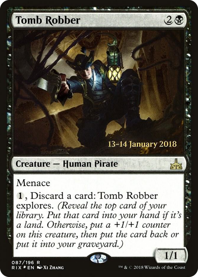 0087 Tomb Robber R Prerelease Cards