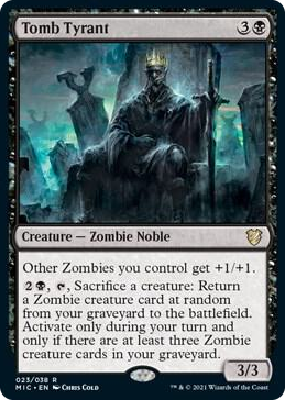 0023 Tomb Tyrant R Commander: Innistrad: Midnight Hunt