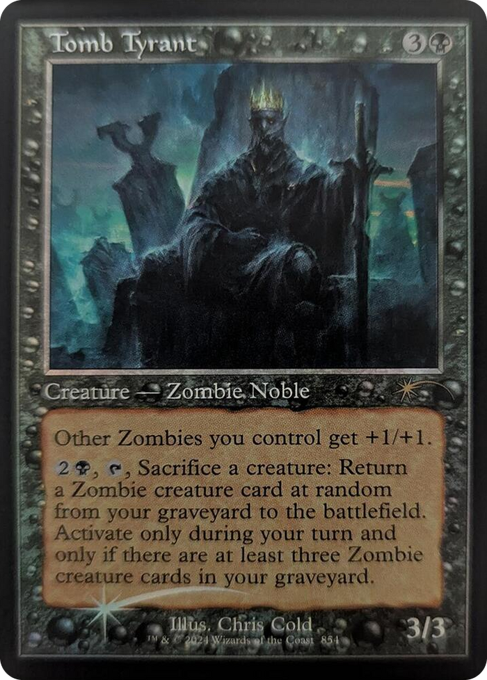Tomb Tyrant (Retro Frame) #854 R - Secret Lair Drop Series Pokemon card