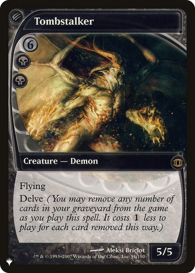 Tombstalker #91 R - The List Reprints Pokemon card