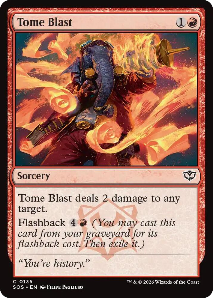 0135 Tome Blast C Secrets of Strixhaven