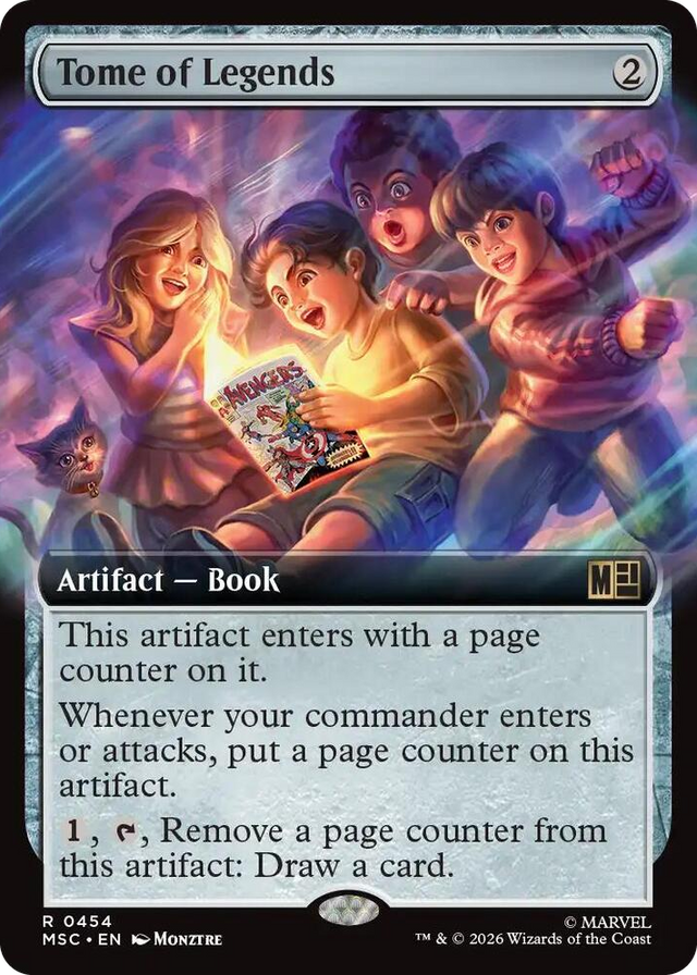 0454 Tome of Legends (Extended Art) R Commander: Marvel Super Heroes