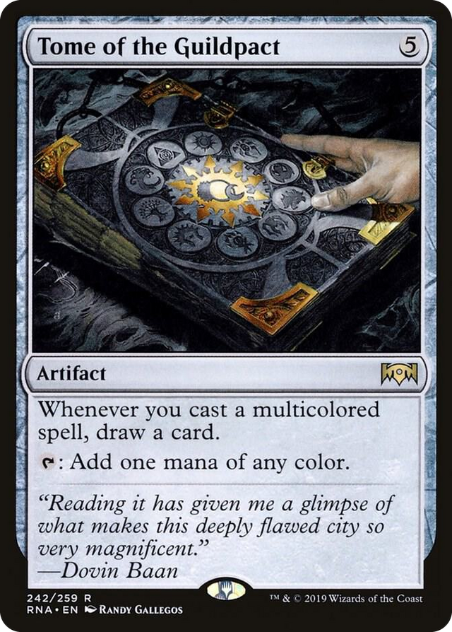 0242 Tome of the Guildpact R Ravnica Allegiance