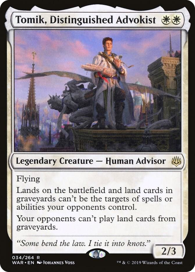 0034 Tomik, Distinguished Advokist R War of the Spark