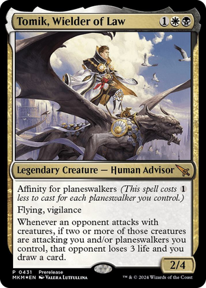 0431 Tomik, Wielder of Law M Prerelease Cards