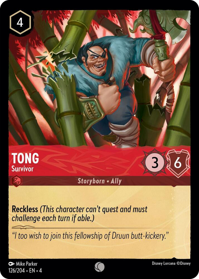 0126 Tong - Survivor Common Ursula's Return