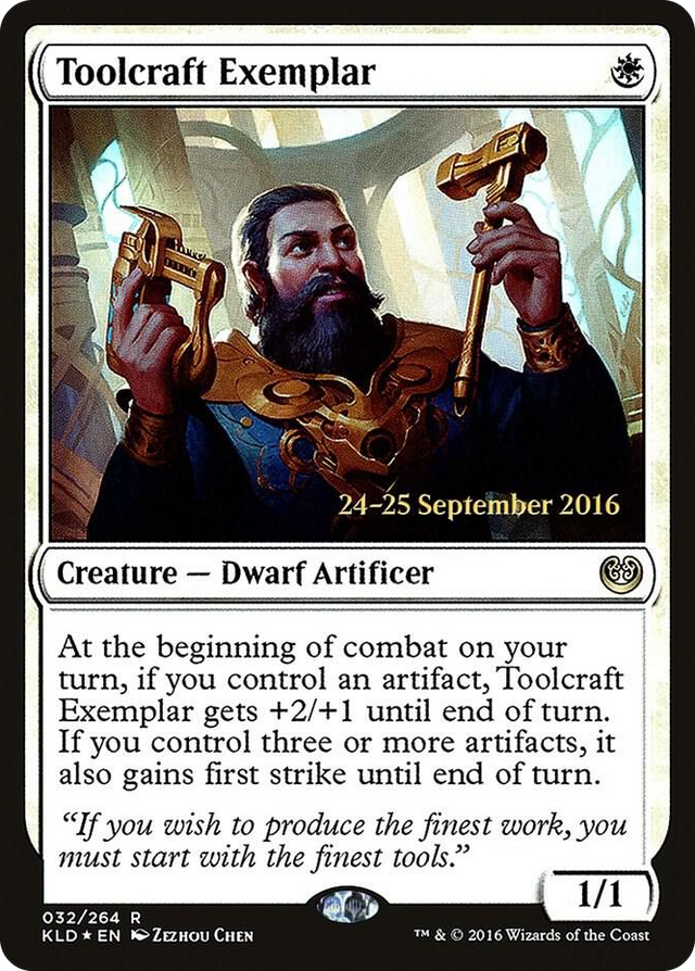 0032 Toolcraft Exemplar R Prerelease Cards