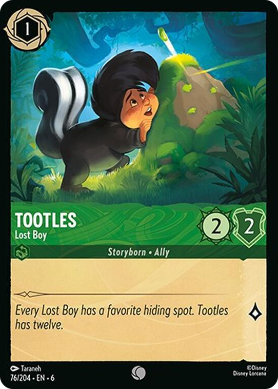 0076 Tootles - Lost Boy Common Azurite Sea