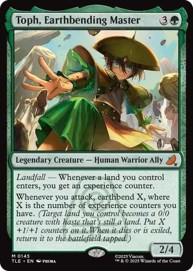 0145 Toph, Earthbending Master M The Last Airbender: Eternal-Legal