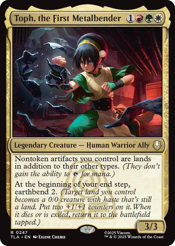 0247 Toph, the First Metalbender R The Last Airbender