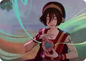 0049 Toph, the First Metalbender Art Card S Art Series: Avatar: The Last Airbender