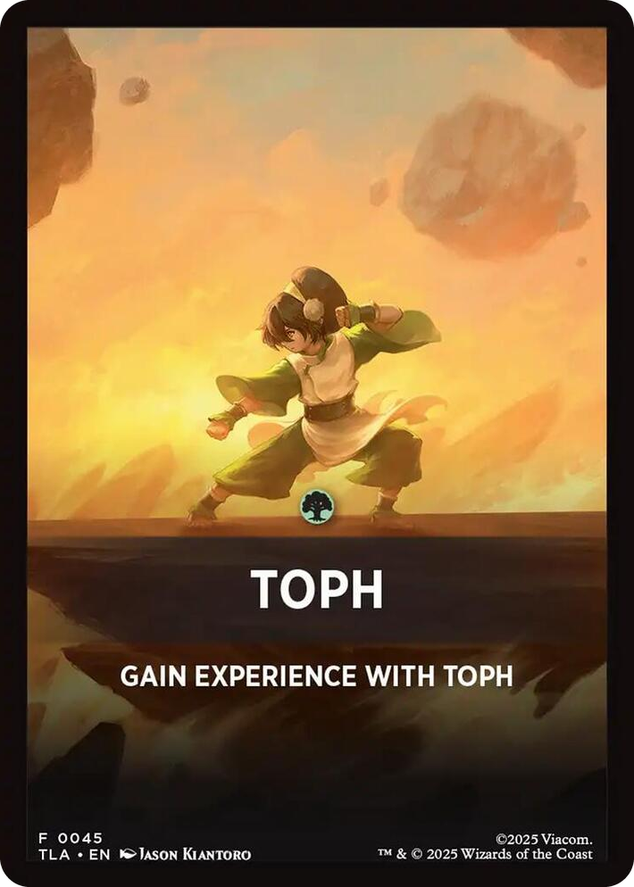0045 Toph Theme Card T The Last Airbender