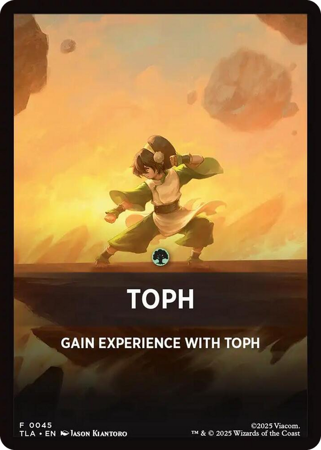 0045 Toph Theme Card T The Last Airbender