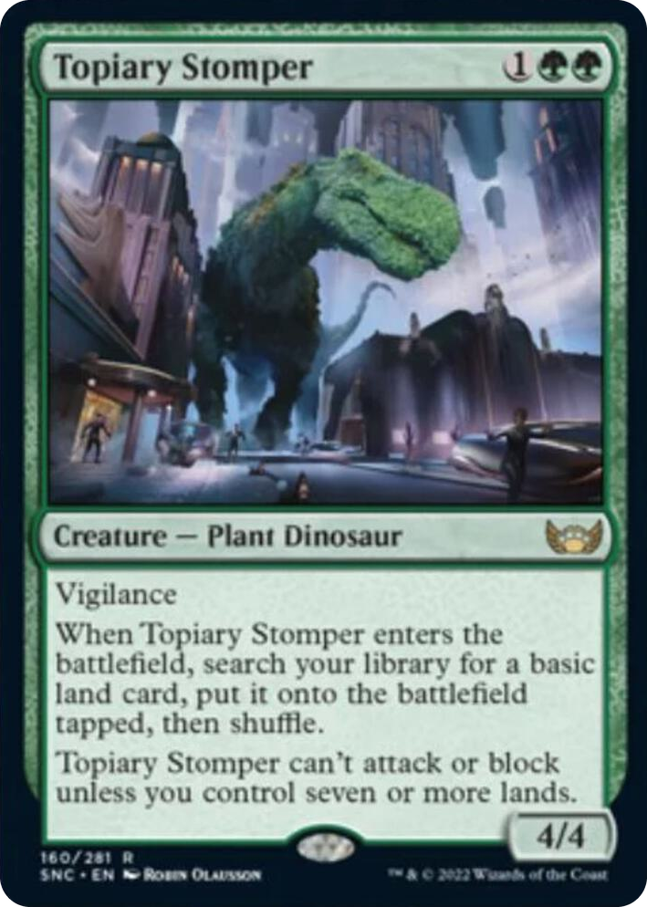 0160 Topiary Stomper R Streets of New Capenna