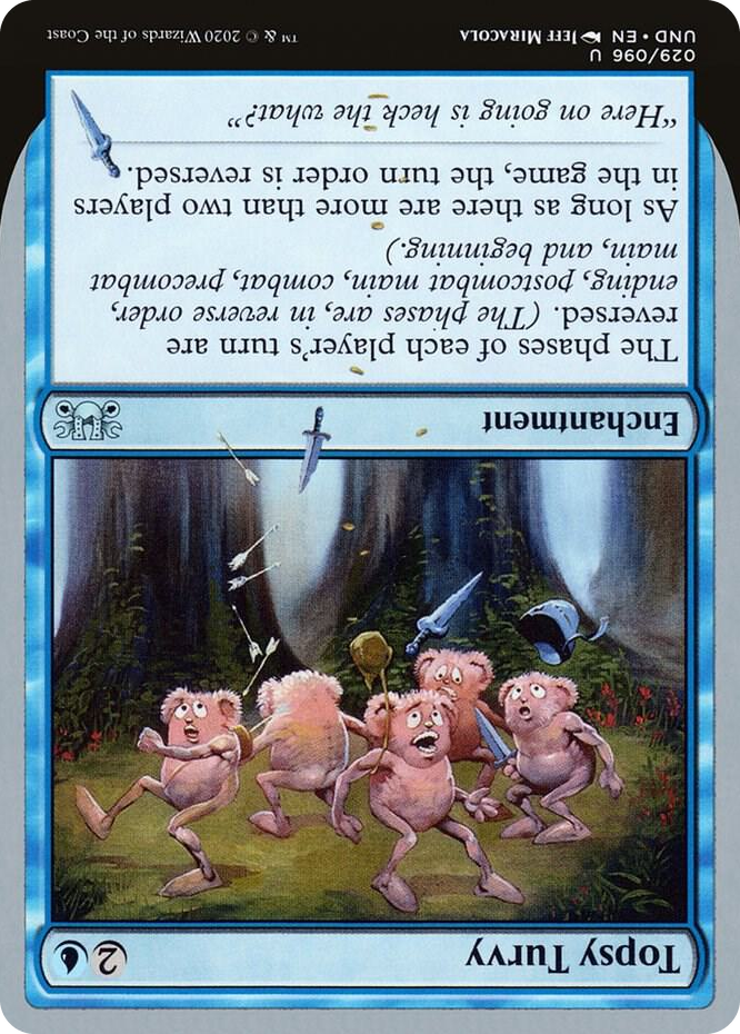 0029 Topsy Turvy U Unsanctioned