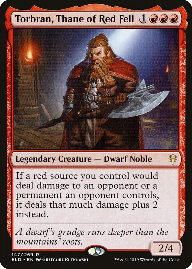 0147 Torbran, Thane of Red Fell R Throne of Eldraine