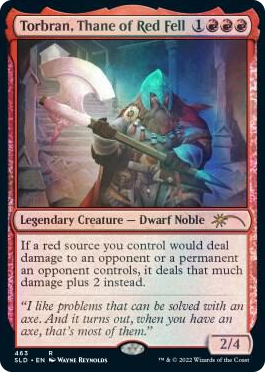 Torbran, Thane of Red Fell (463) #463 R - Secret Lair Drop Series Pokemon card