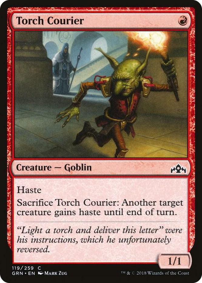 0119 Torch Courier C Guilds of Ravnica