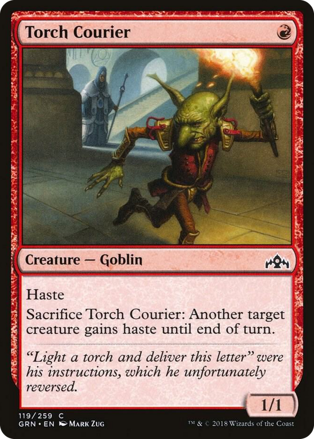 0119 Torch Courier C Guilds of Ravnica