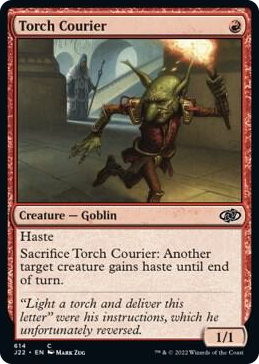 Torch Courier #614 C - Jumpstart 2022 Pokemon card