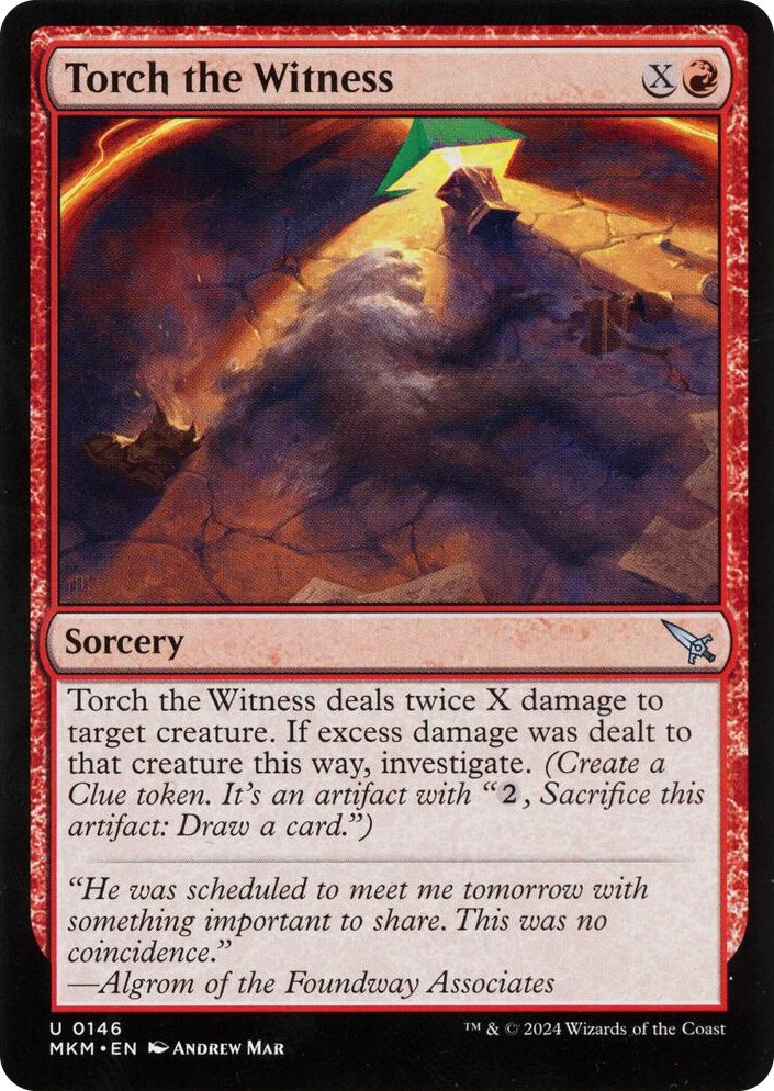 0146 Torch the Witness (b) U Murders at Karlov Manor