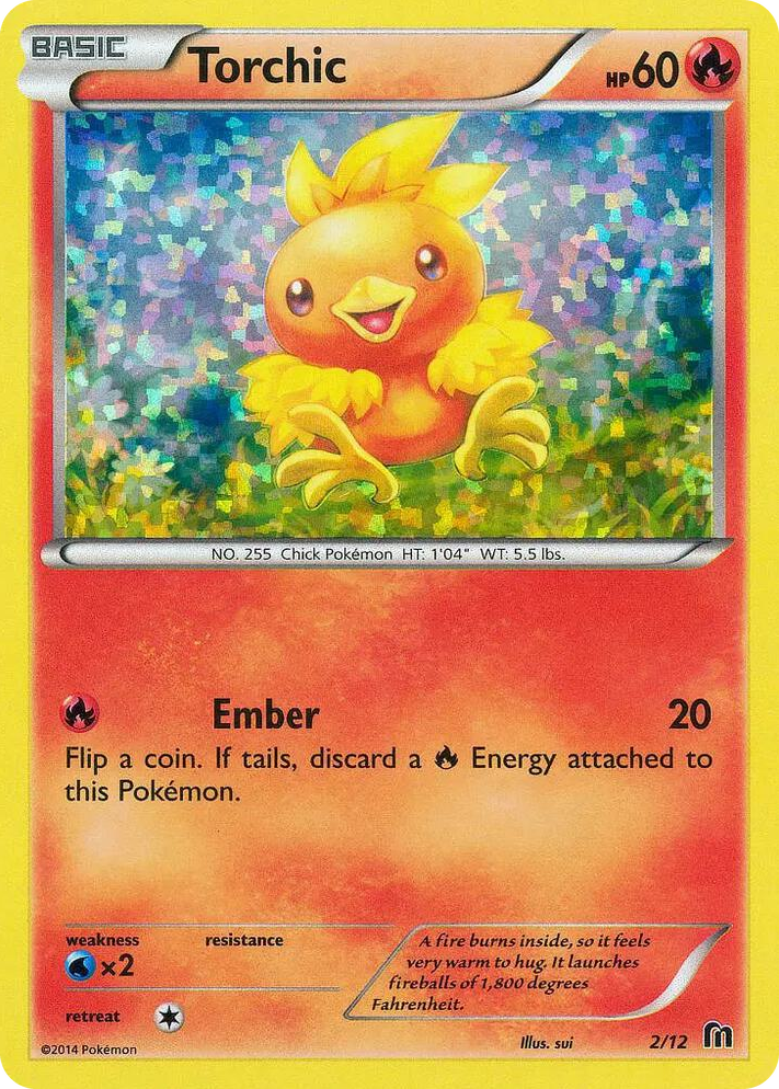 0002 Torchic Promo McDonald's Promos 2016