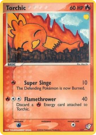 0003 Torchic Promo Kids WB Promos