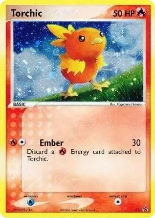 0017 Torchic - 017 (EX Deck Tin) Promo Nintendo Promos