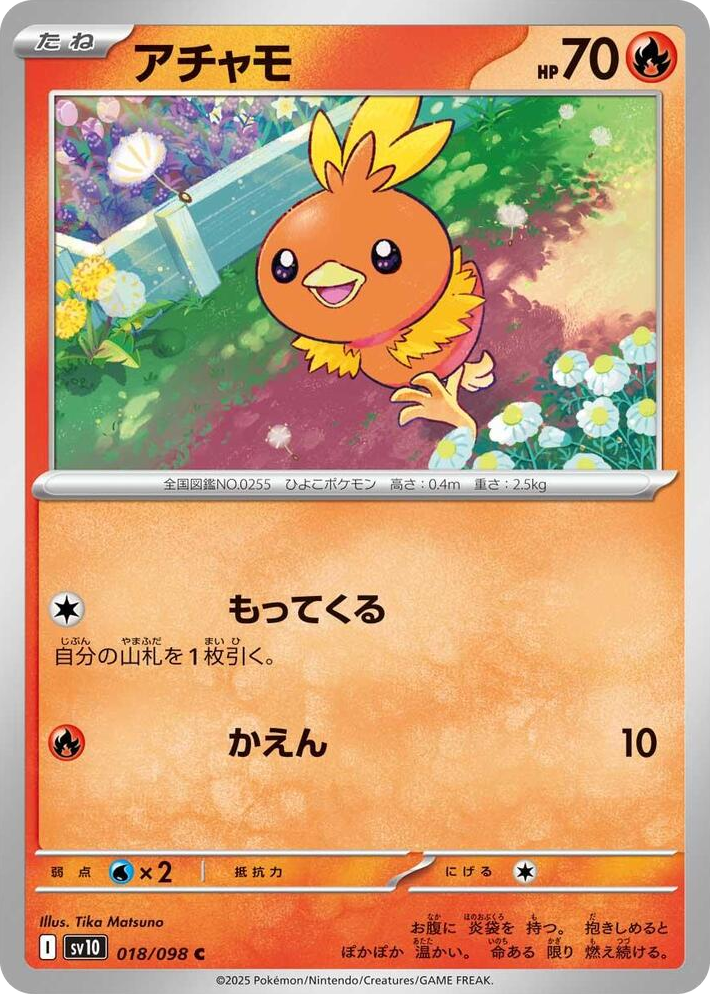 0018 Torchic Common The Glory of Team Rocket
