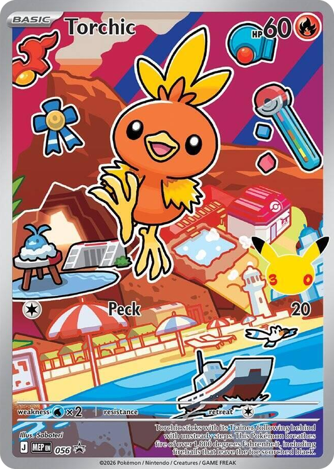 0056 Torchic -  056 Promo First Partner Collection 2026