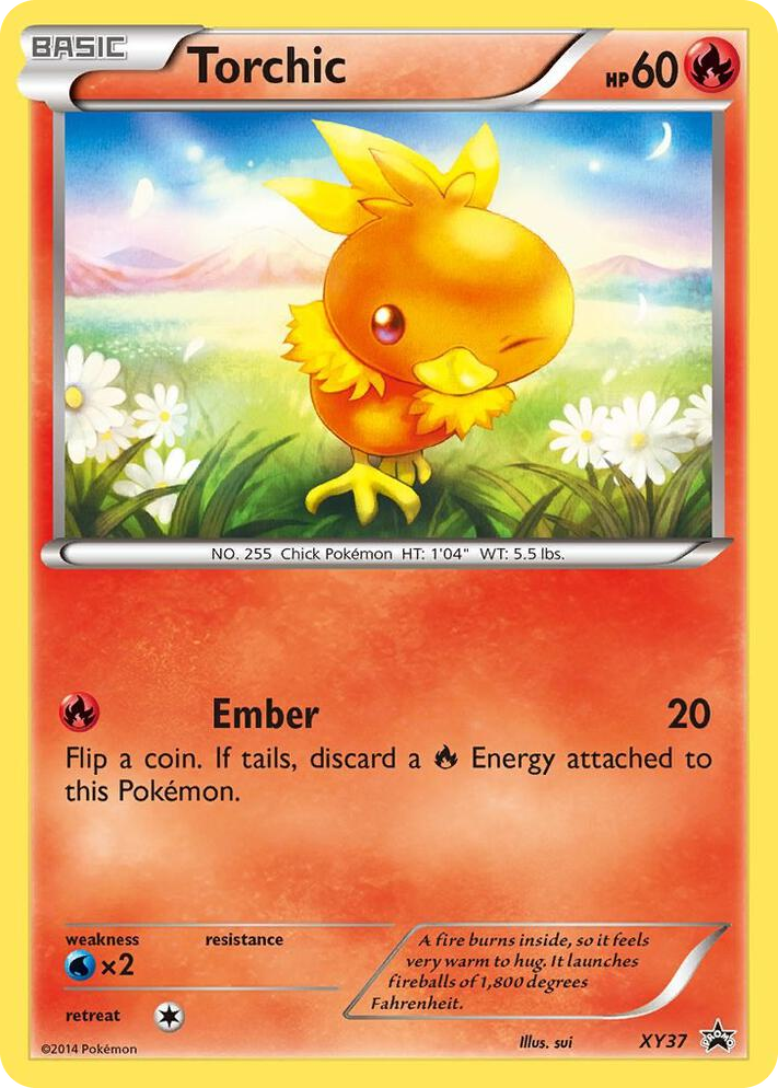 XY037 Torchic - XY37 Promo XY Promos