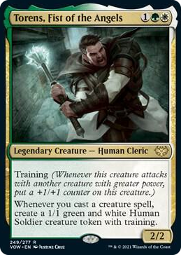 0249 Torens, Fist of the Angels R Innistrad: Crimson Vow