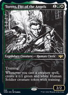 0328 Torens, Fist of the Angels (Showcase) R Innistrad: Crimson Vow