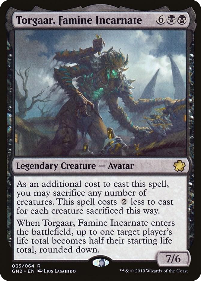 0035 Torgaar, Famine Incarnate R Magic Game Night 2019