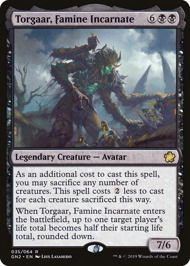 0035 Torgaar, Famine Incarnate R Magic Game Night 2019