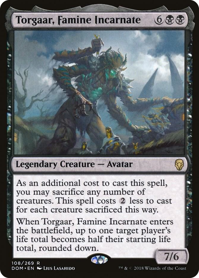 0108 Torgaar, Famine Incarnate R Dominaria