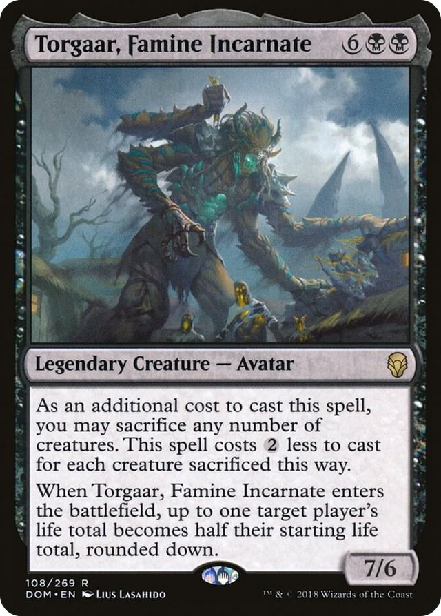 0108 Torgaar, Famine Incarnate R Dominaria