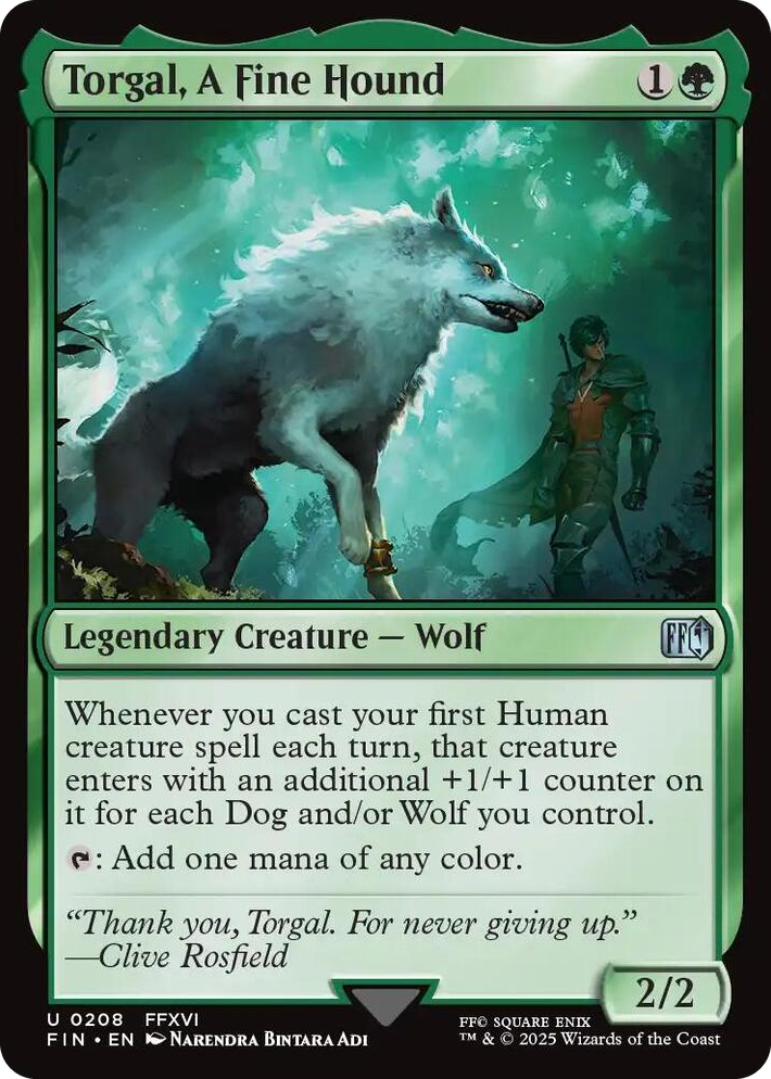 0208 Torgal, A Fine Hound U FINAL FANTASY