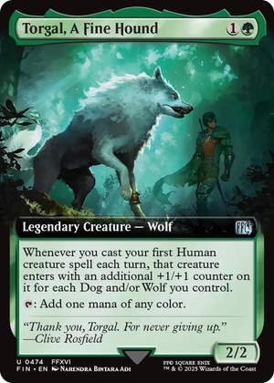 0474 Torgal, A Fine Hound (Extended Art) U FINAL FANTASY