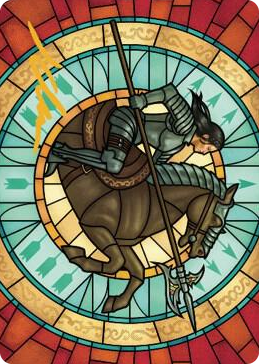 0078 Tori D'Avenant, Fury Rider Art Card (Gold-Stamped Signature) S Art Series: Dominaria United