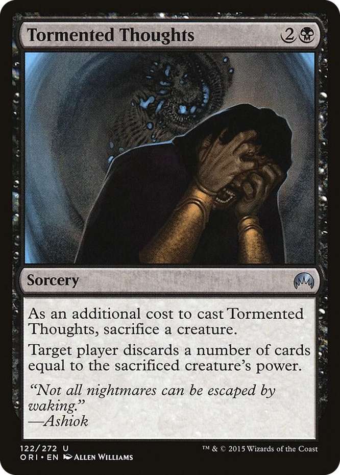 0122 Tormented Thoughts U Magic Origins