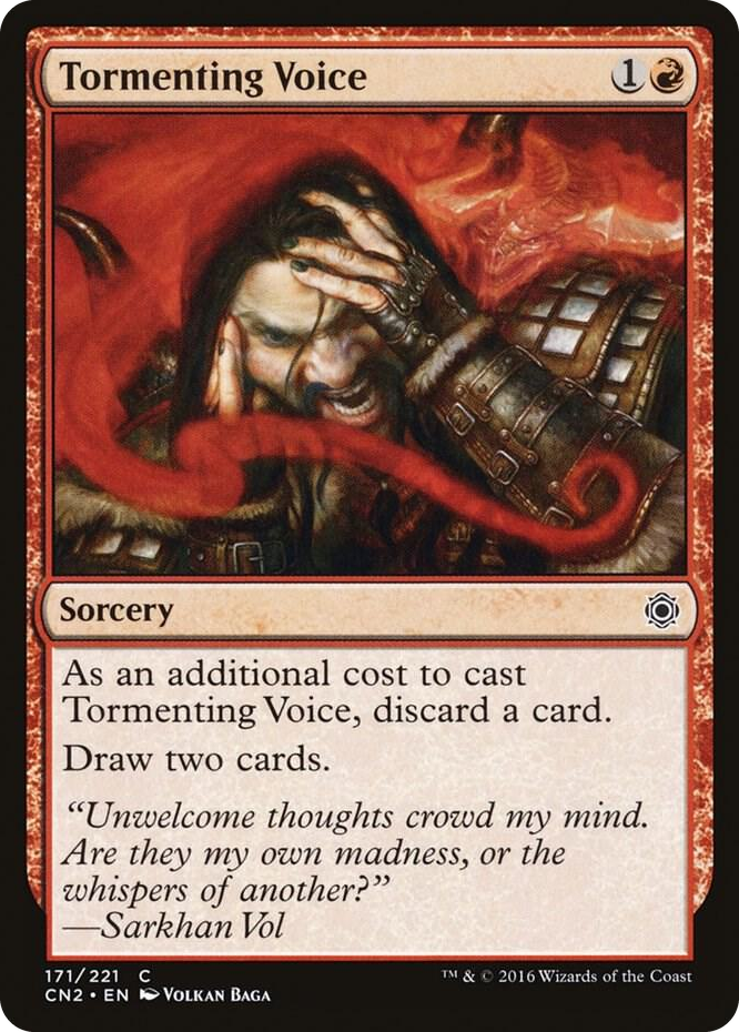 Tormenting Voice #171 C - Conspiracy: Take the Crown Pokemon card