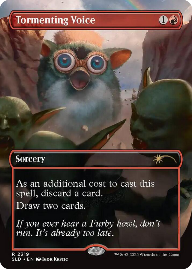 2319 Tormenting Voice R Secret Lair Drop Series