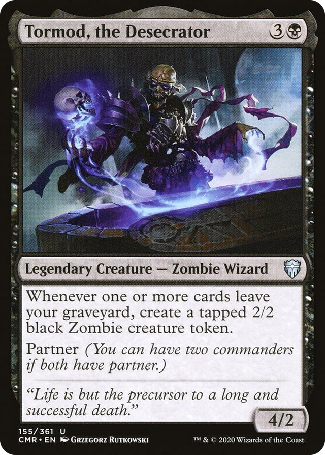 0155 Tormod, the Desecrator U Commander Legends