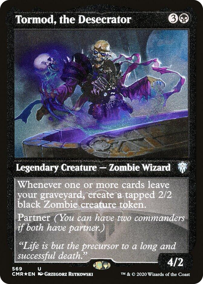 0569 Tormod, the Desecrator (Foil Etched) U Commander Legends