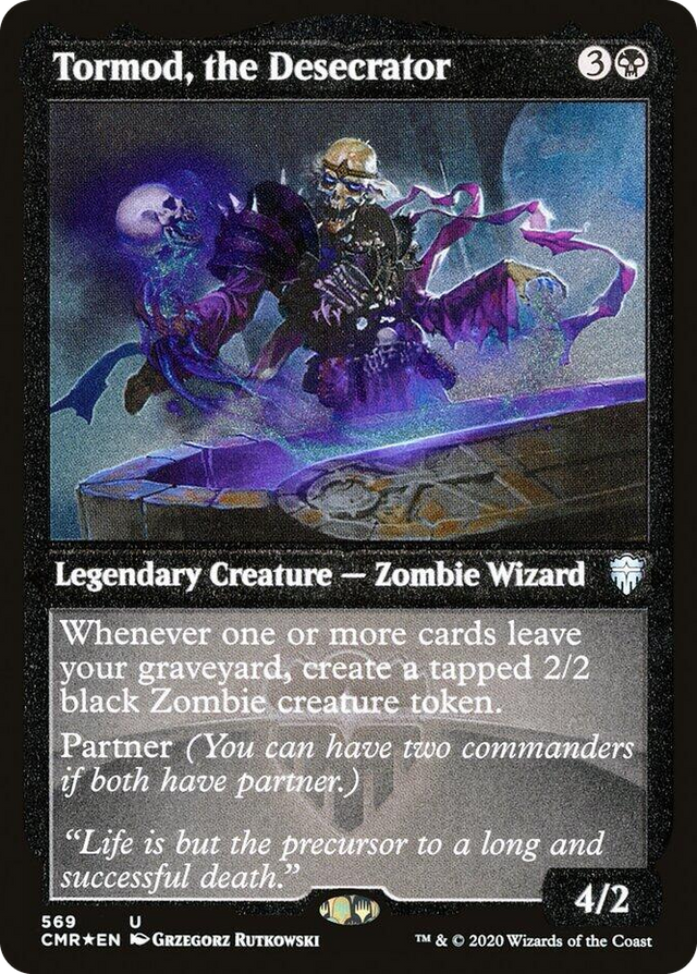 0569 Tormod, the Desecrator (Foil Etched) U Commander Legends