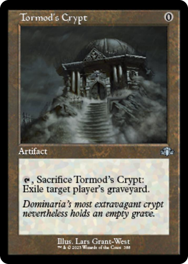 0388 Tormod's Crypt (Retro Frame) U Dominaria Remastered