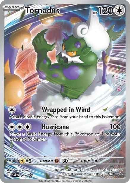 0210 Tornadus - 210 Promo Scarlet & Violet Promo Cards