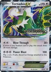 BW096 Tornadus EX - BW96 (Prerelease) [Staff] Promo Black and White Promos