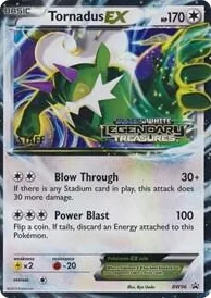BW096 Tornadus EX - BW96 (Prerelease) [Staff] Promo Black and White Promos